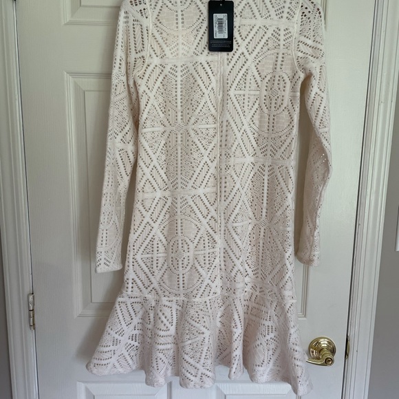 See by Chloé Dress with Cut-Out Pattern Sz S NWT - Picture 4 of 7